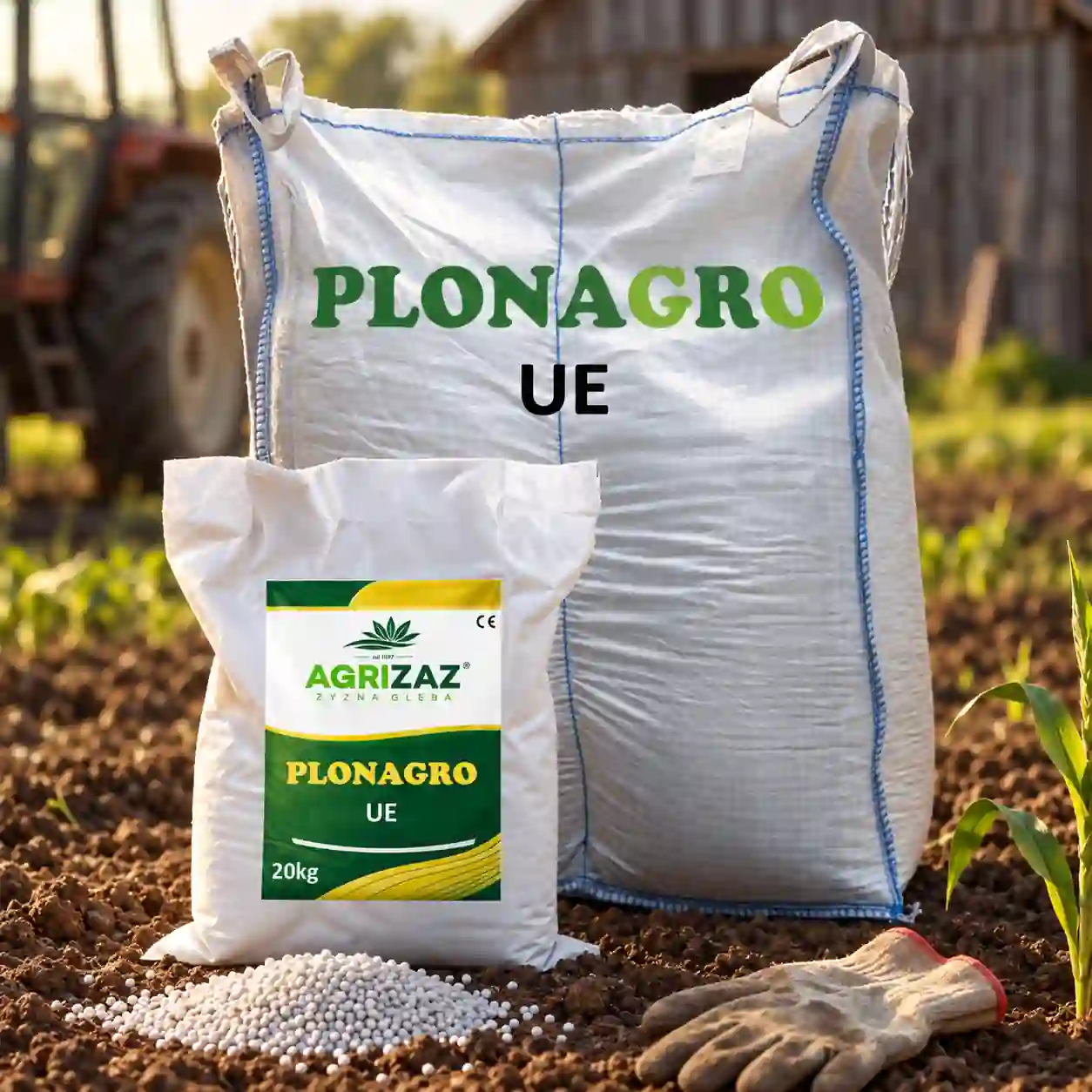 P[rodukt Plonagro UE postawione na polu